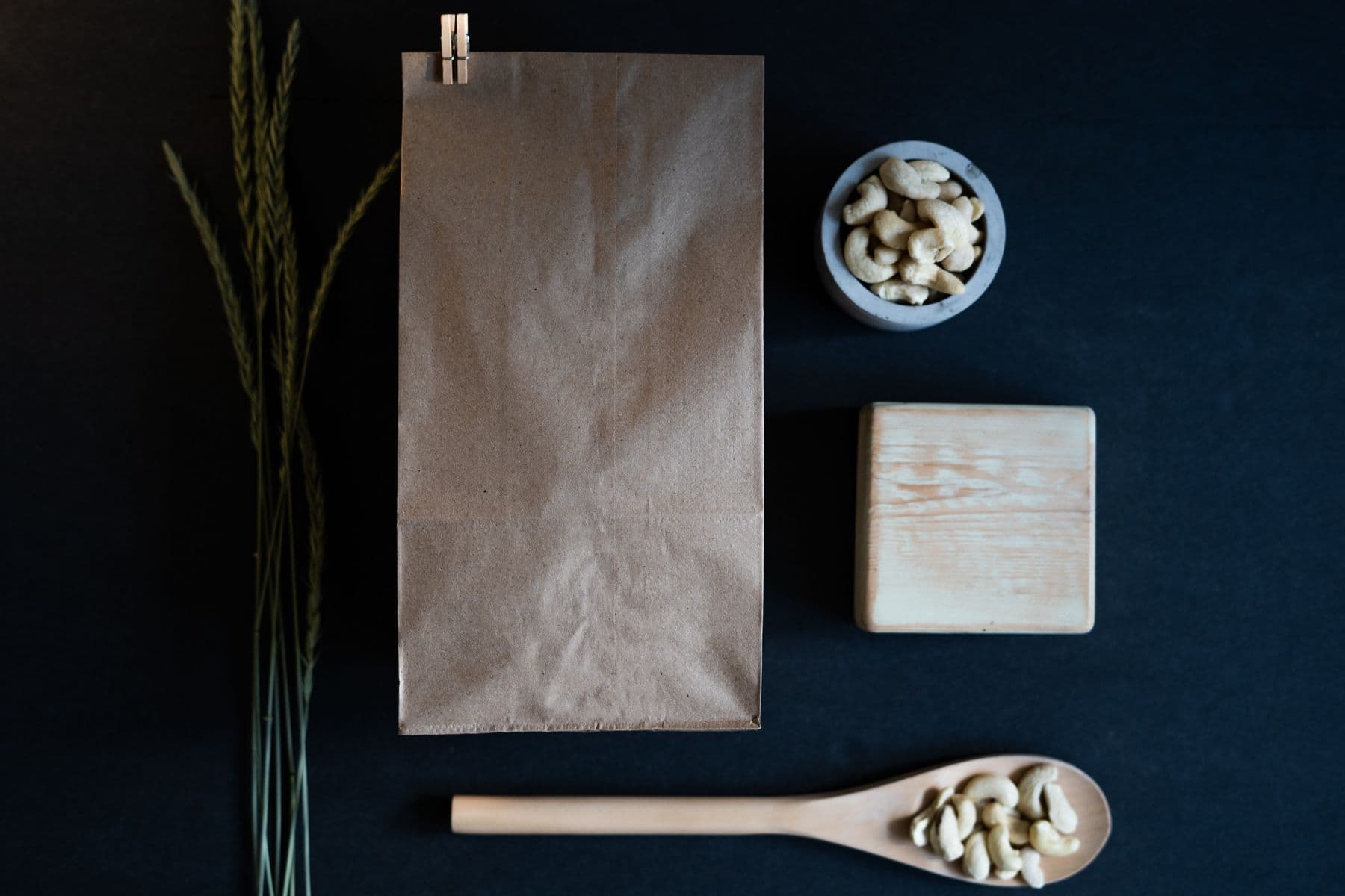 Lifestyle shot with dry fruit snack
