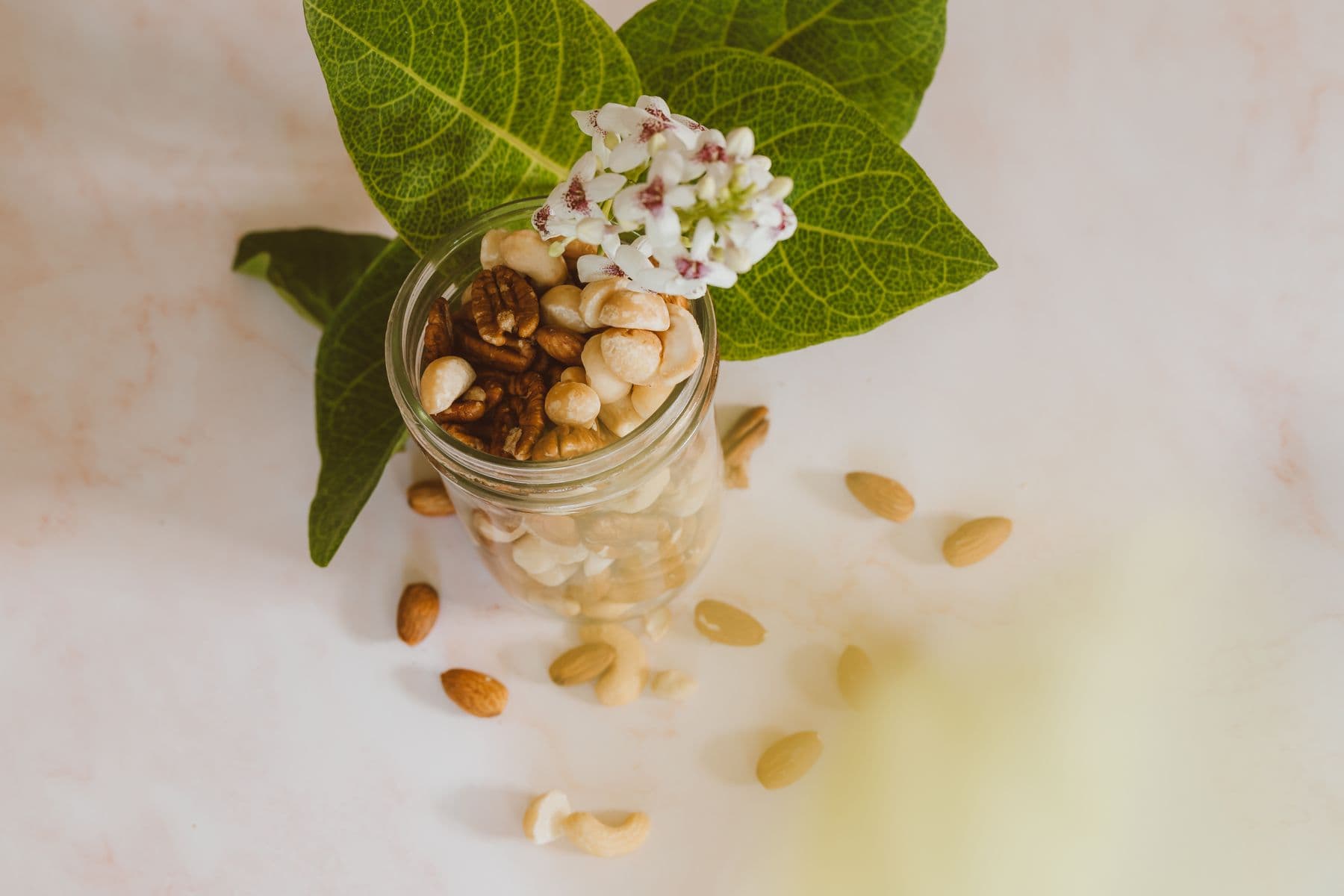 Jar of premium dry fruits